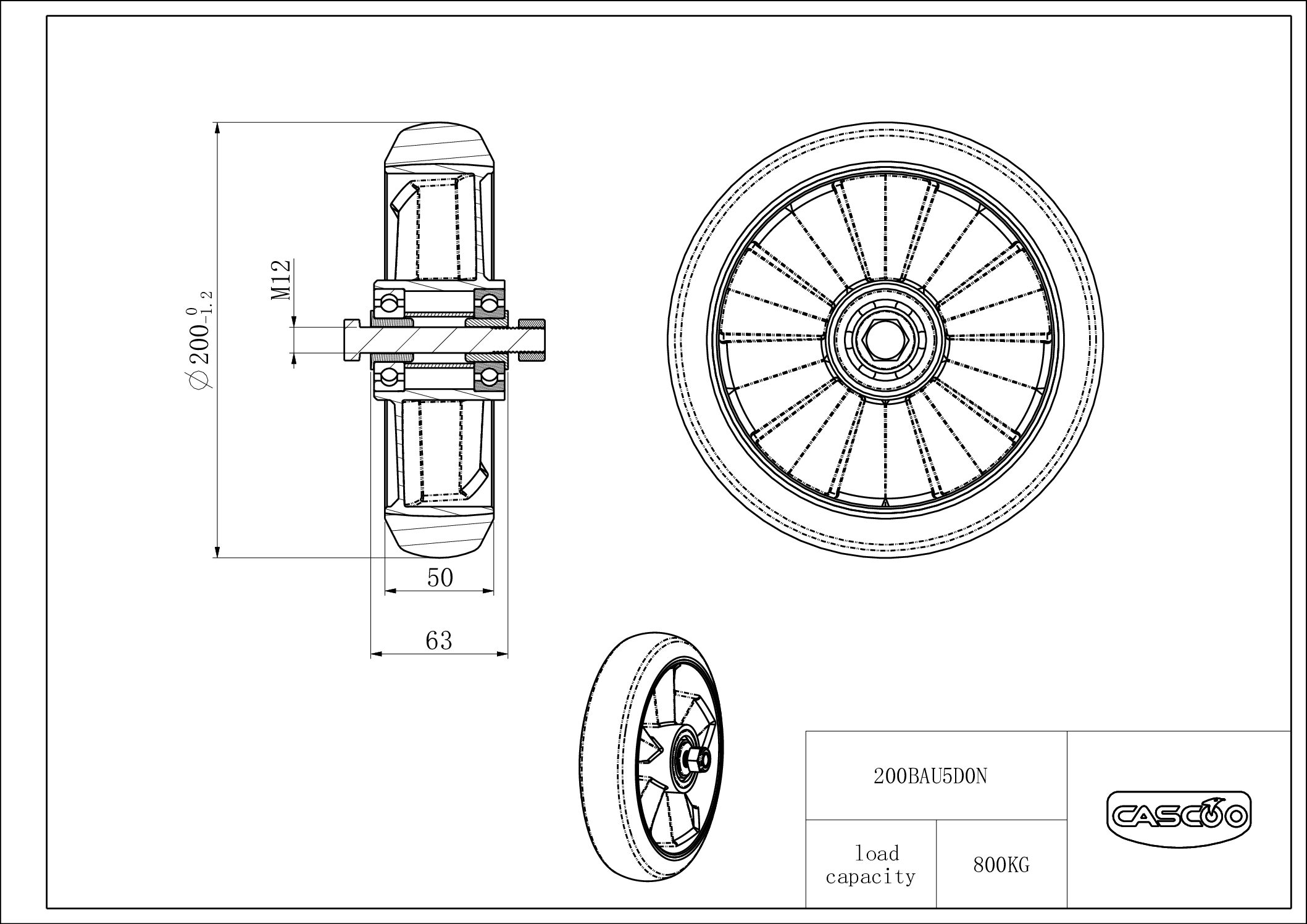 Wheel 200BAX7D0N