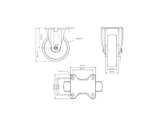 FHP53WC250BAF4D0N_drawing