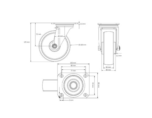 SBP25WC100N2U6R1W_drawing