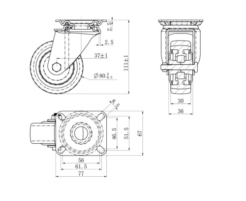 SAPE5C0080P2T2B42_drawing