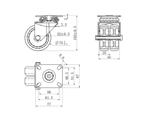 SDPE1C0075P2T2P0N_drawing