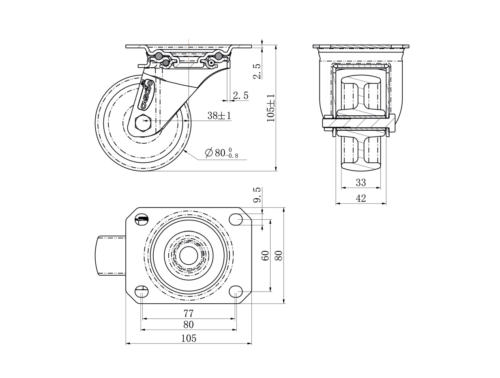 SBP25WC080N0N0P0N_drawing