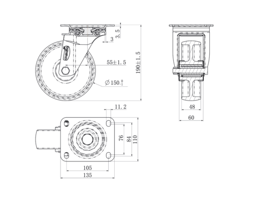 SPP58WC150N0N0R1W_drawing