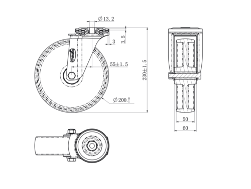 HPH98WC200N0N0P0N_drawing