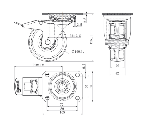 TBP25WC100N0N0B30_drawing