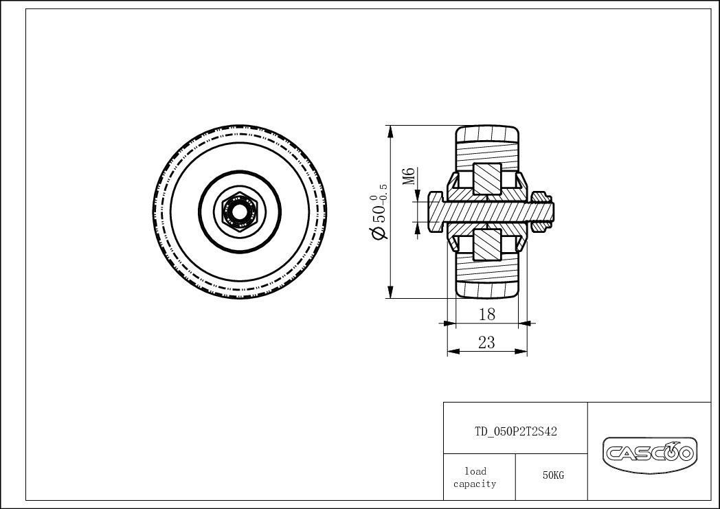 Wheel 050P2T2S42