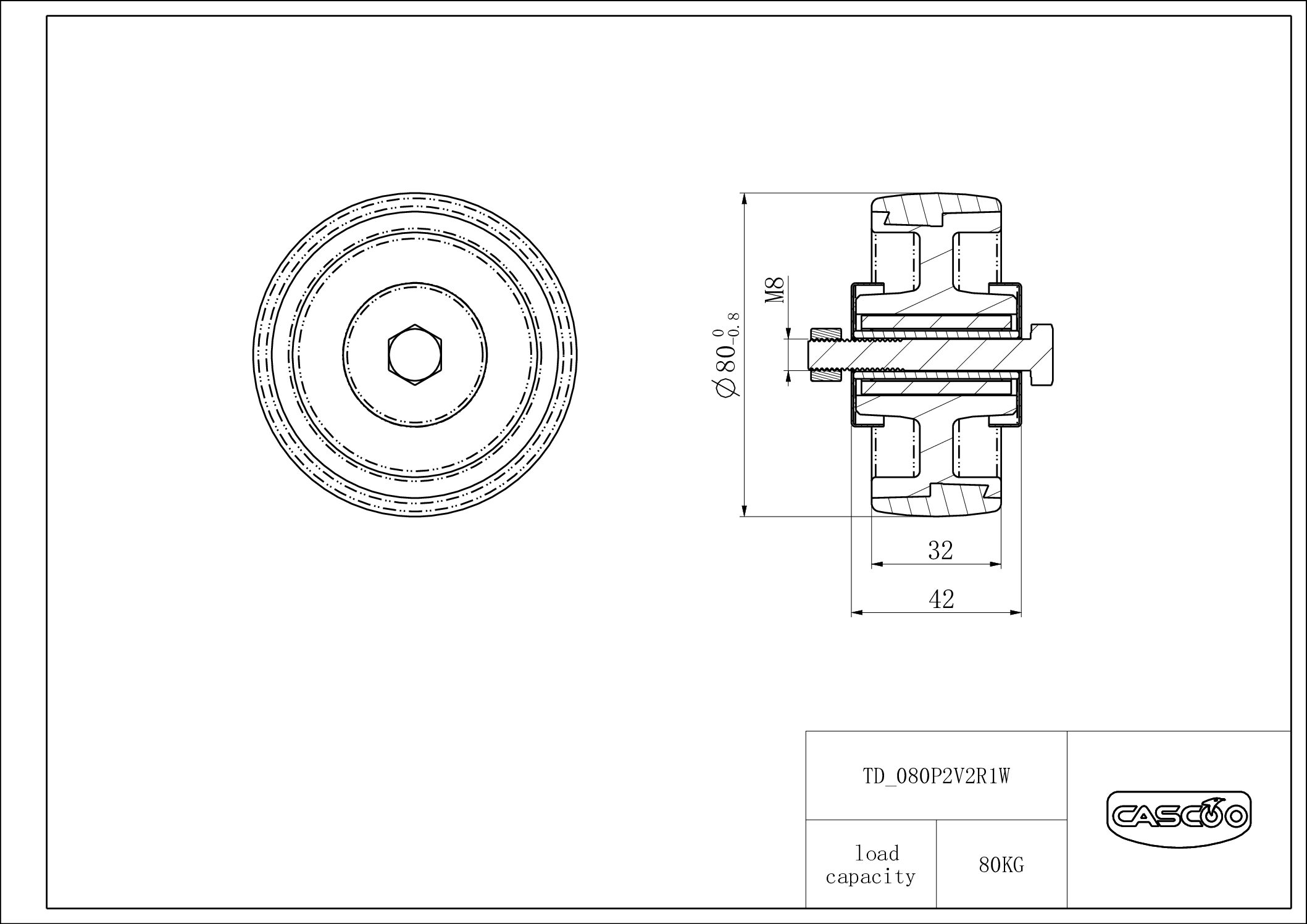 080P2V2R1W_drawing Irtopyörä 080P2V2R1W