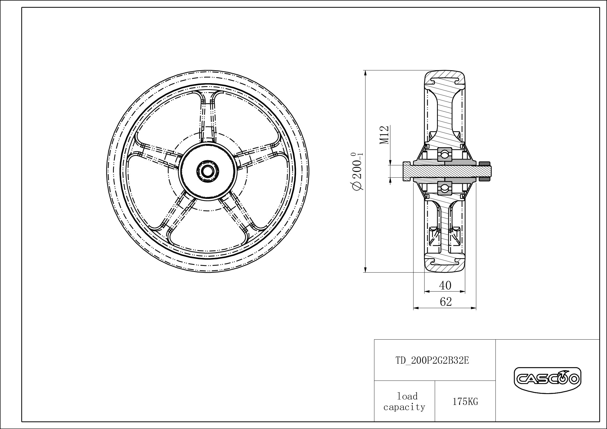200P2G2B32E_drawing Wheel 200P2G2B32E