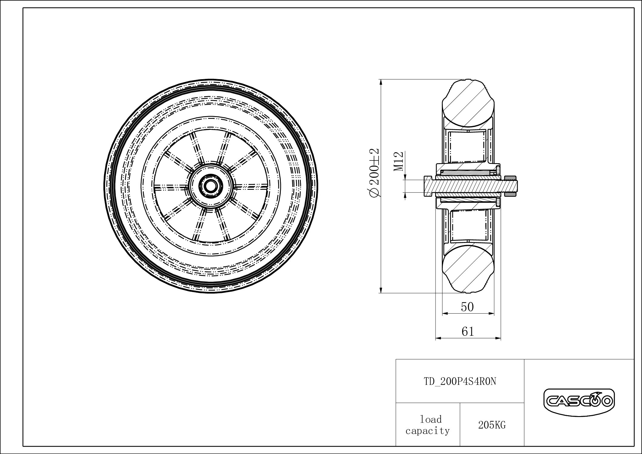 Wheel 200P4S4R0N