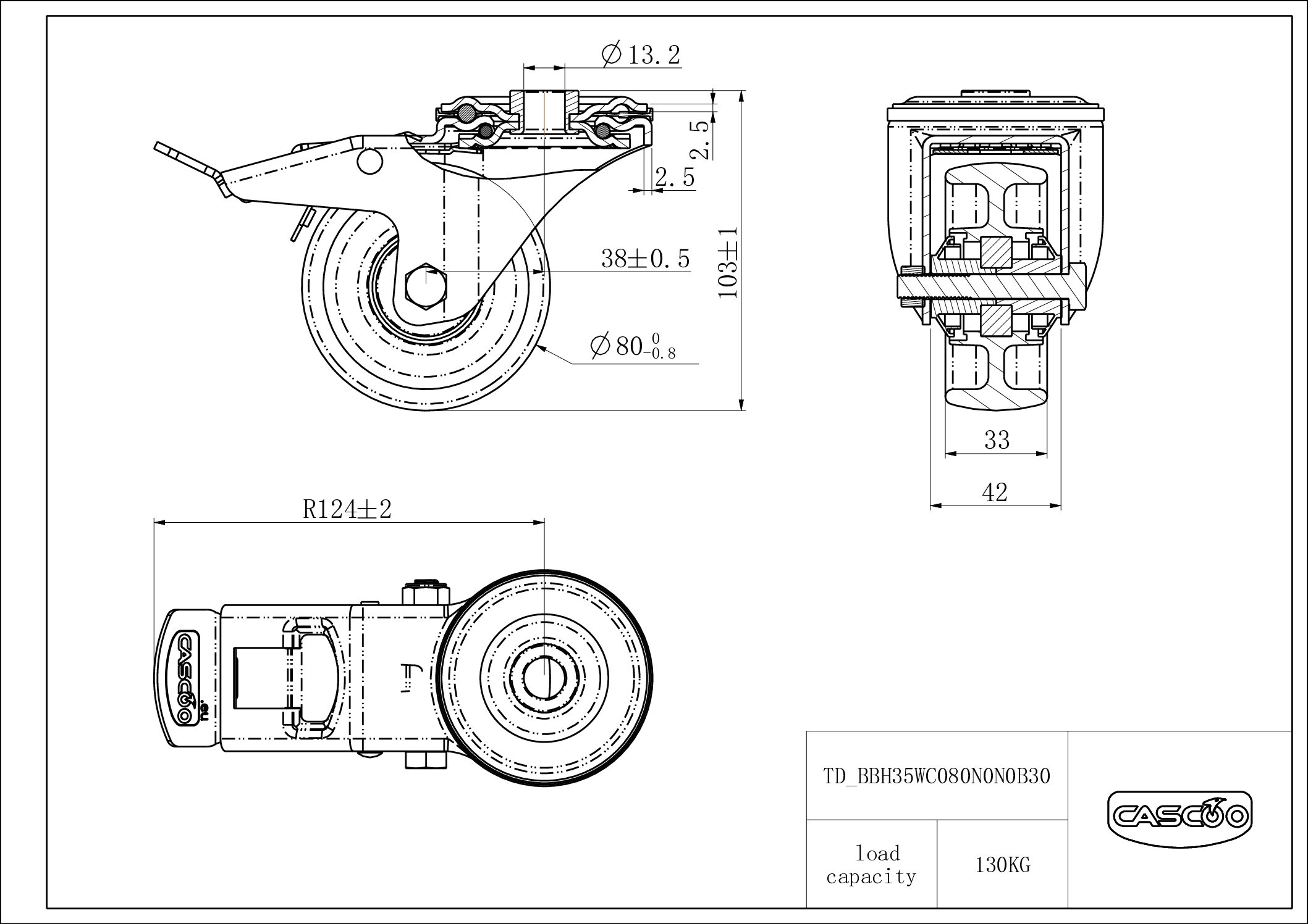 Rattakomplekt BBH35WC080N0N0B30