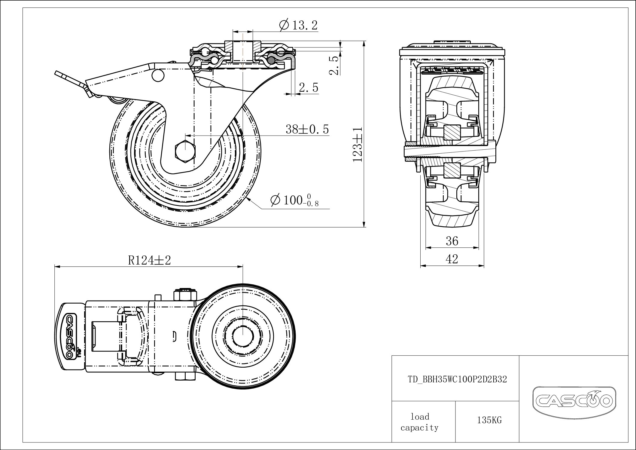BBH35WC100P2D2B32_drawing Rattakomplekt BBH35WC100P2D2B32