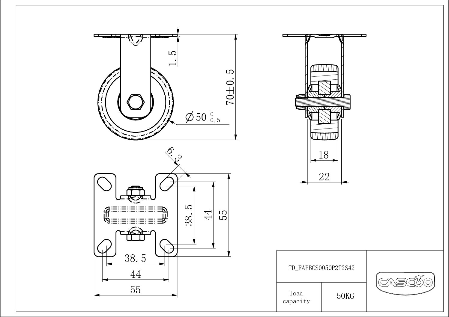 Rattakomplekt FAPBCS0050P2T2S42