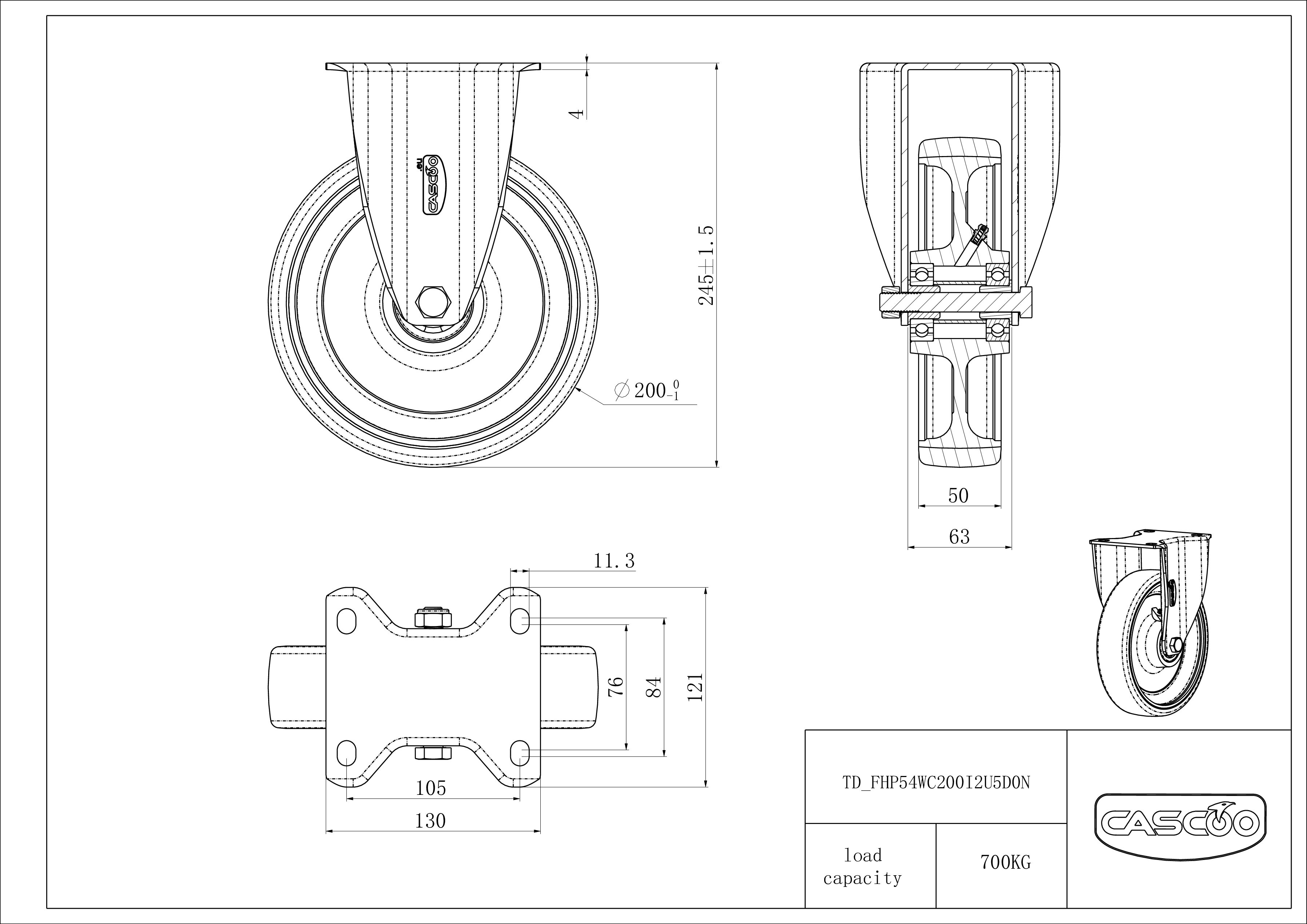 Castor FHP54WC200I2U5D0N
