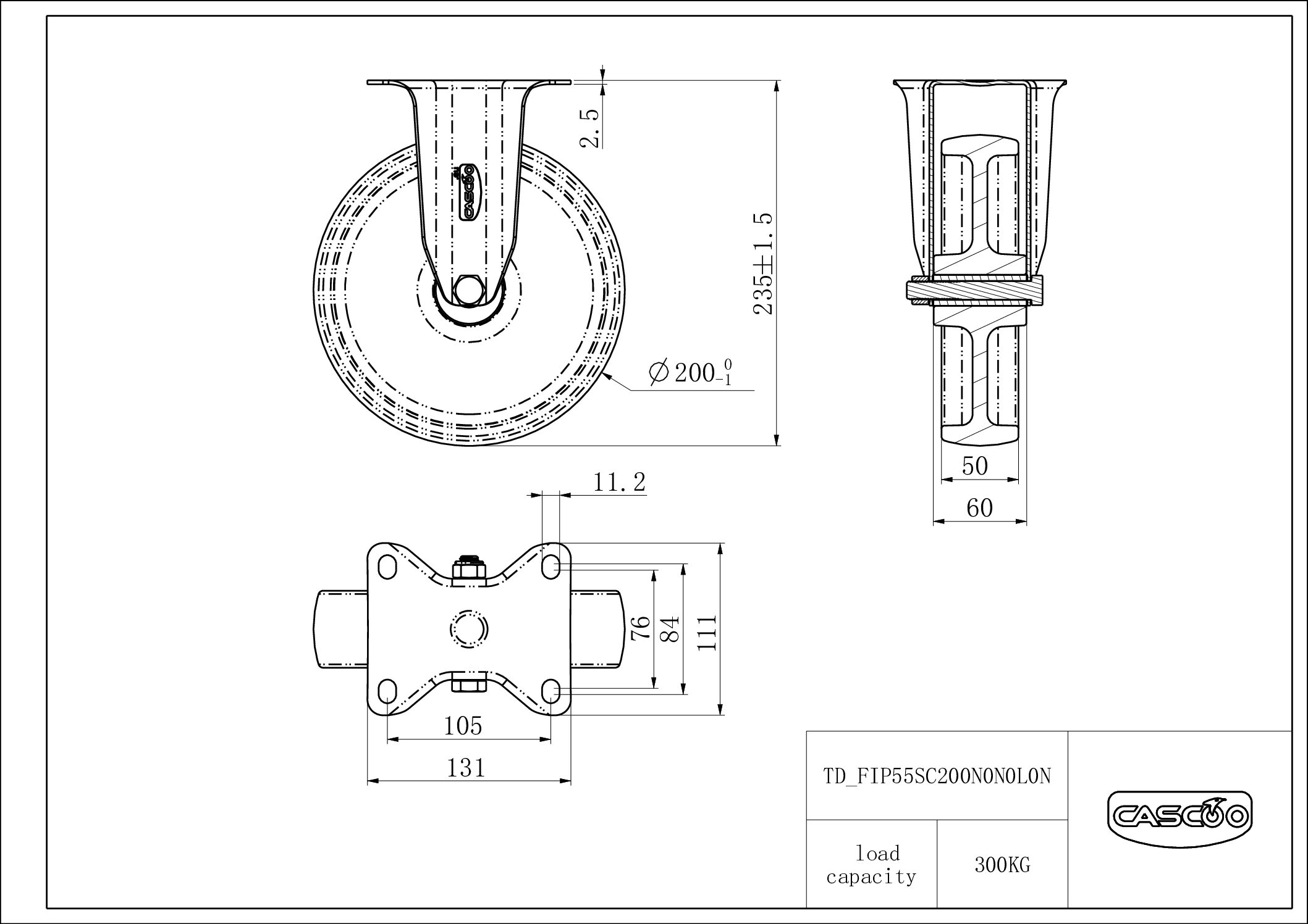 Castor FIP55SC200N0N0L0N