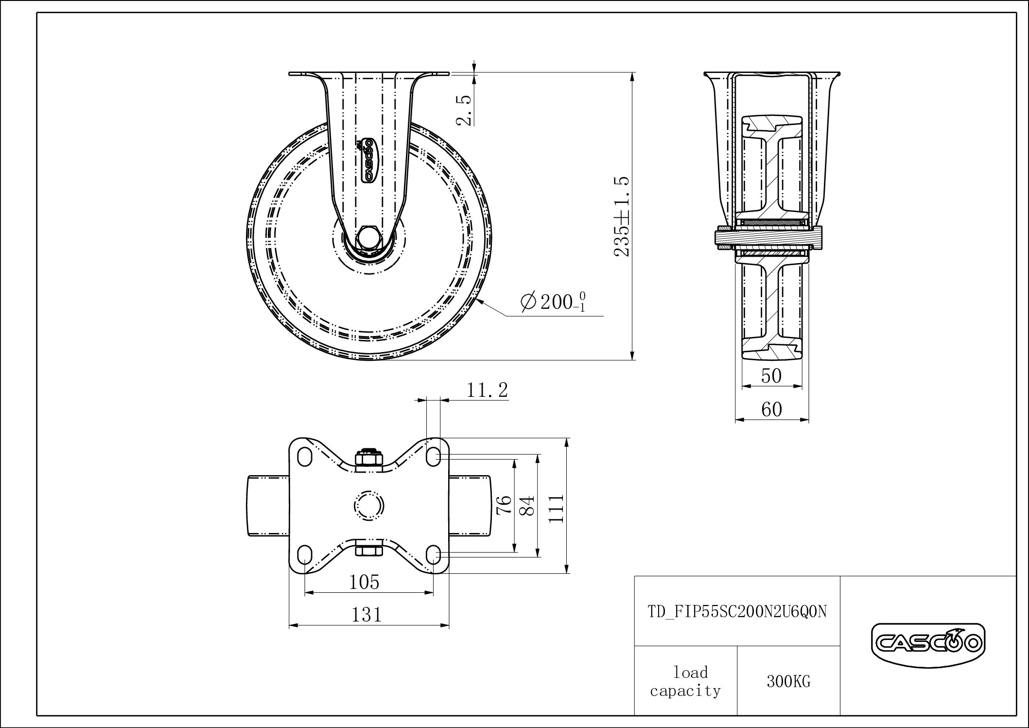 Castor FIP55SC200N2U6Q0N