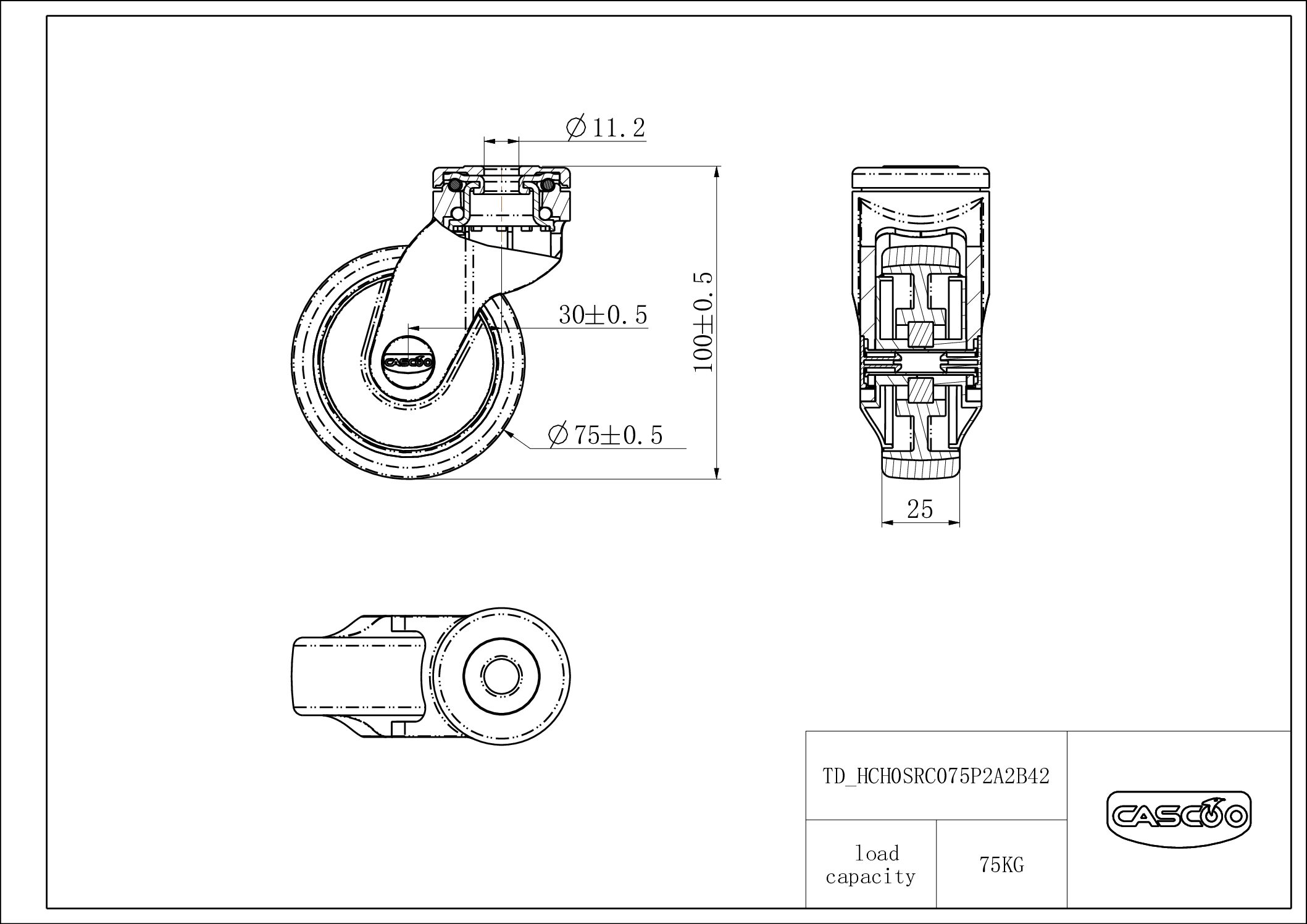 HCH0SRC075P2A2B42_drawing Rattakomplekt HCH0SRC075P2A2B42