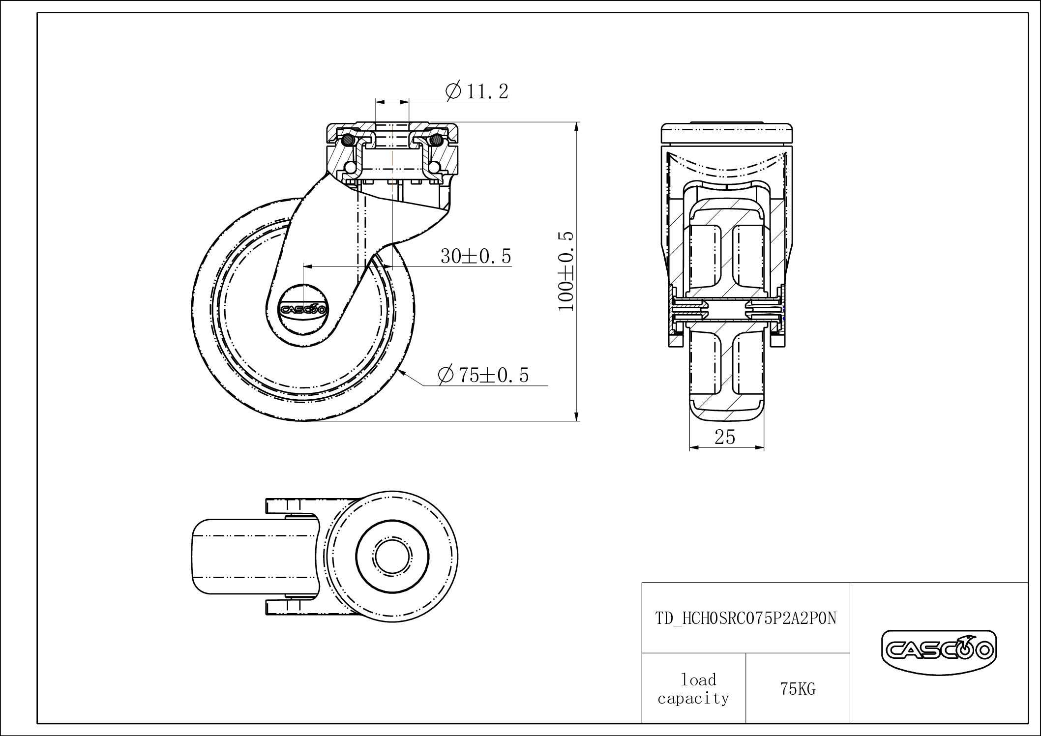 Castor HCH0SRC075P2A2P0N