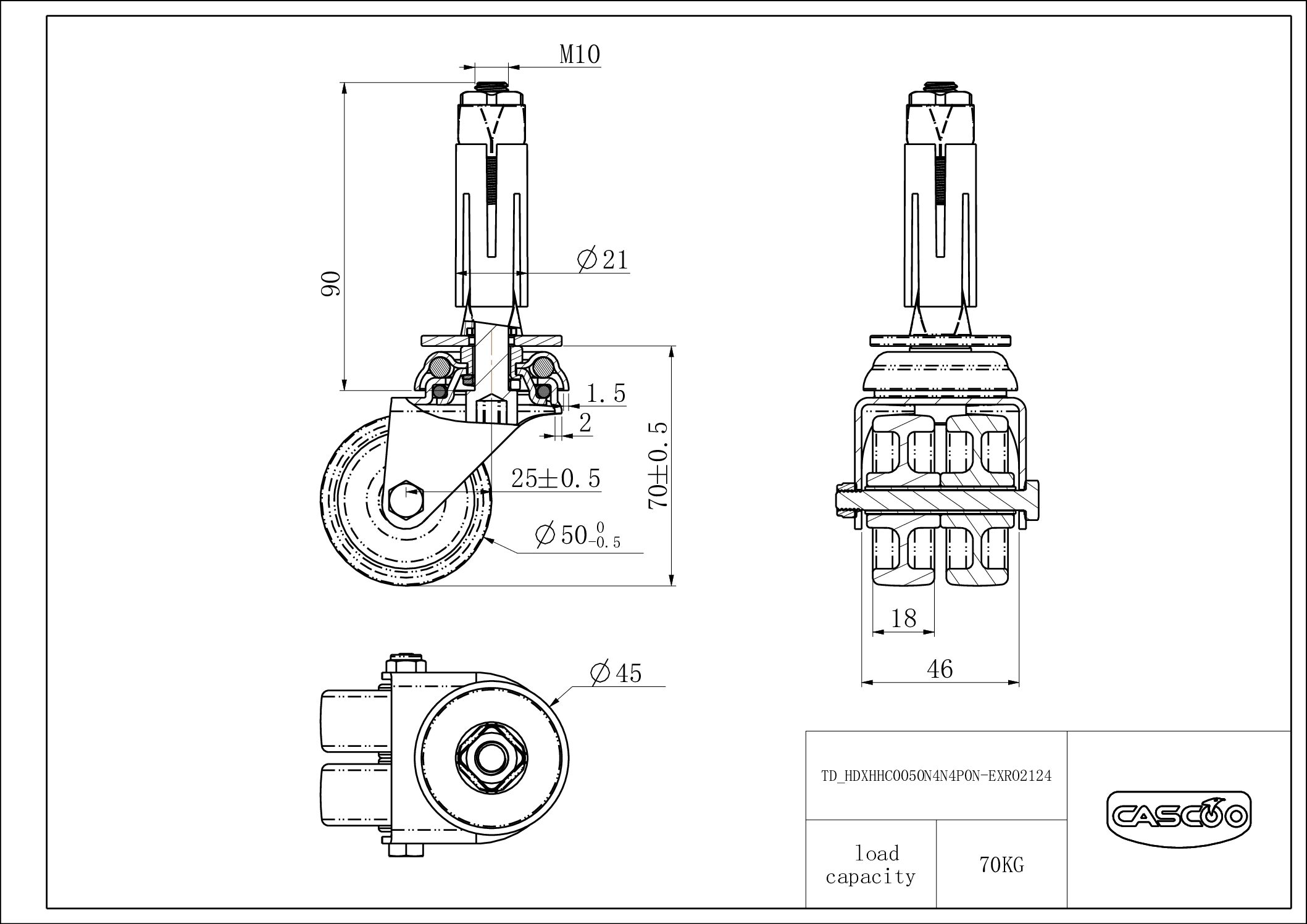 TD_HDXHHC0050N4N4P0N Rattakomplekt HDXHHC0050N4N4P0N