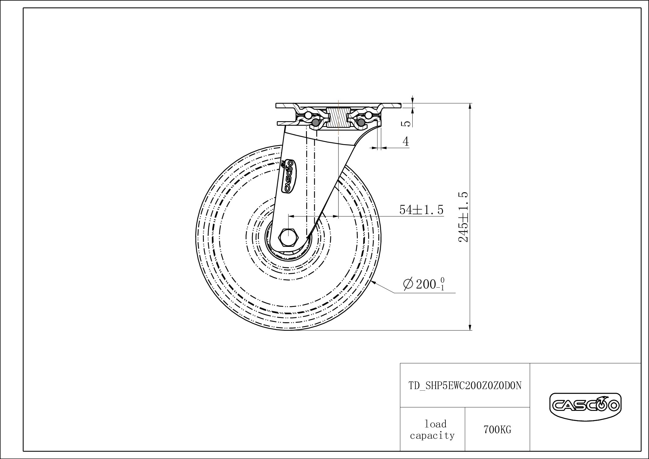 SHP5EWC200Z0Z0D0N_drawing Rattakomplekt SHP5EWC200Z0Z0D0N