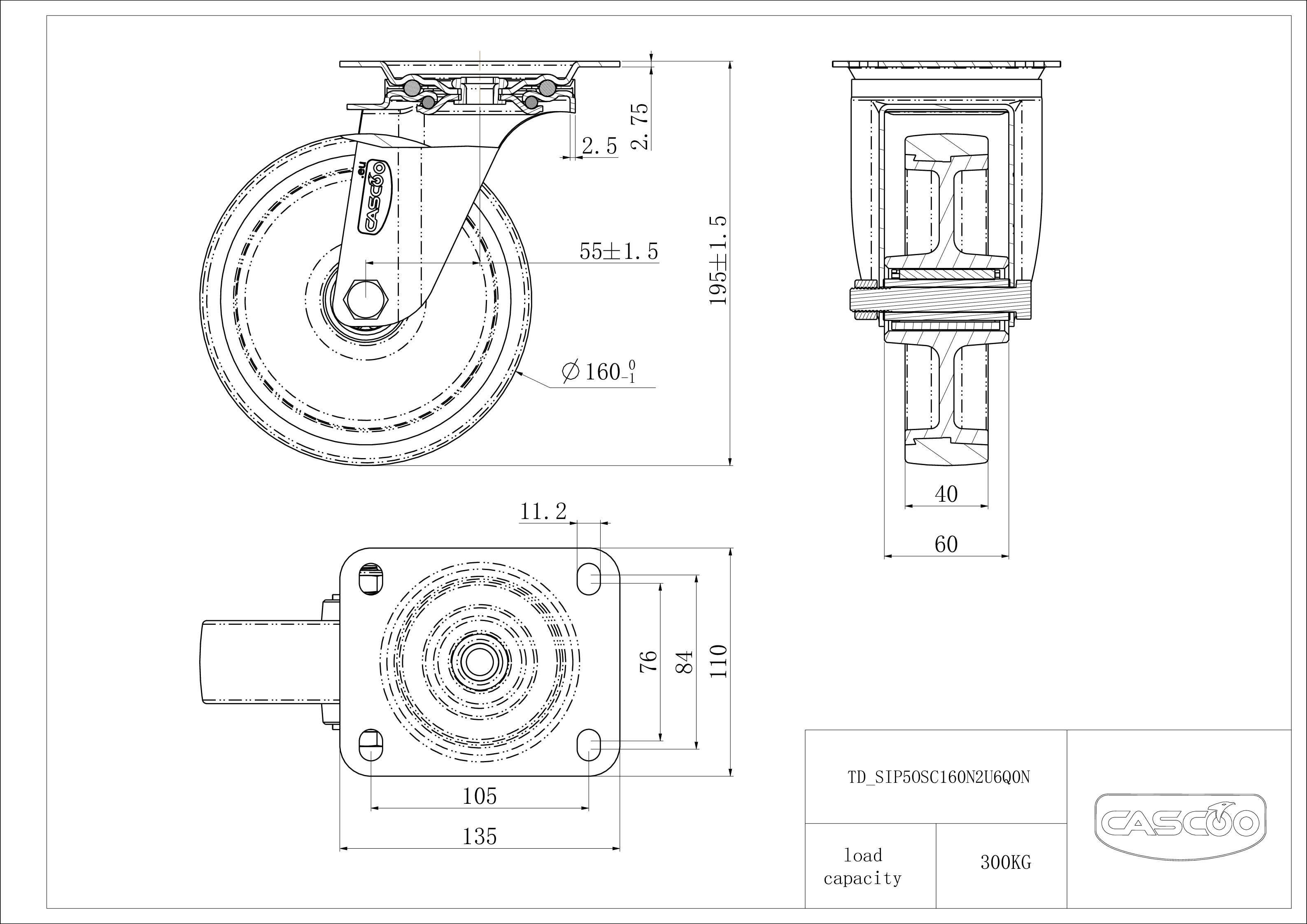 Castor SIP5OSC160N2U6Q0N