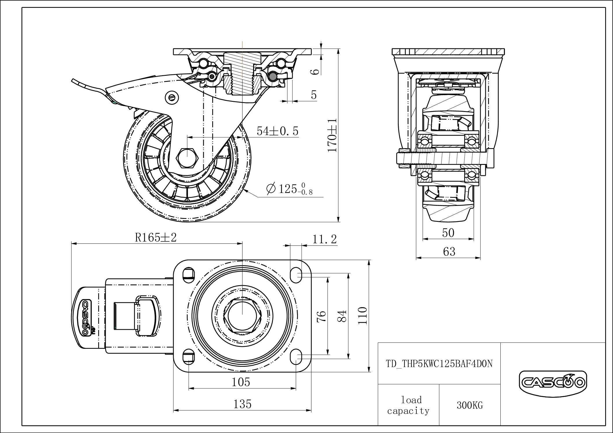 THP5KWC125BAF4D0N_drawing Rattakomplekt THP5KWC125BAF4D0N