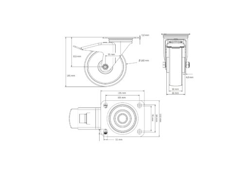 THP5EWC160BAU5D0N_drawing