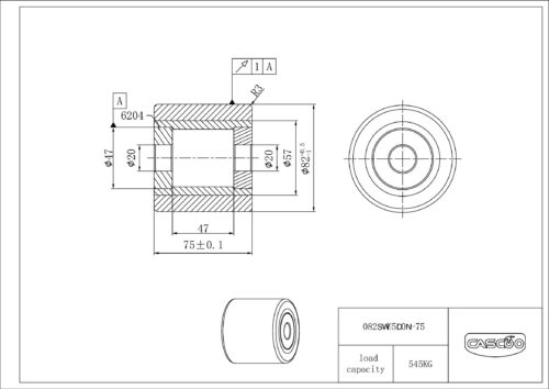 082SWU5D0N-75 Ratas 082SWU5D0N-75